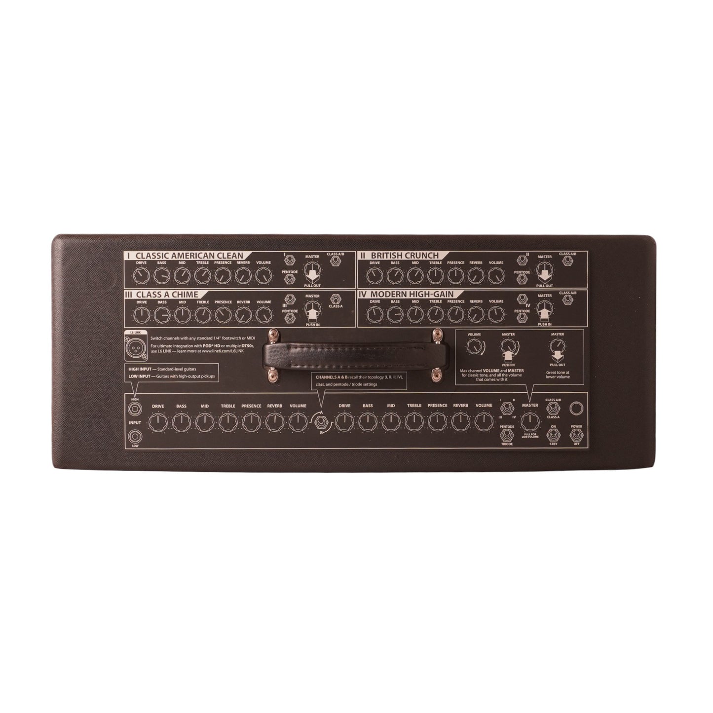 Line 6 DT50 - 50w modelling valve amp head