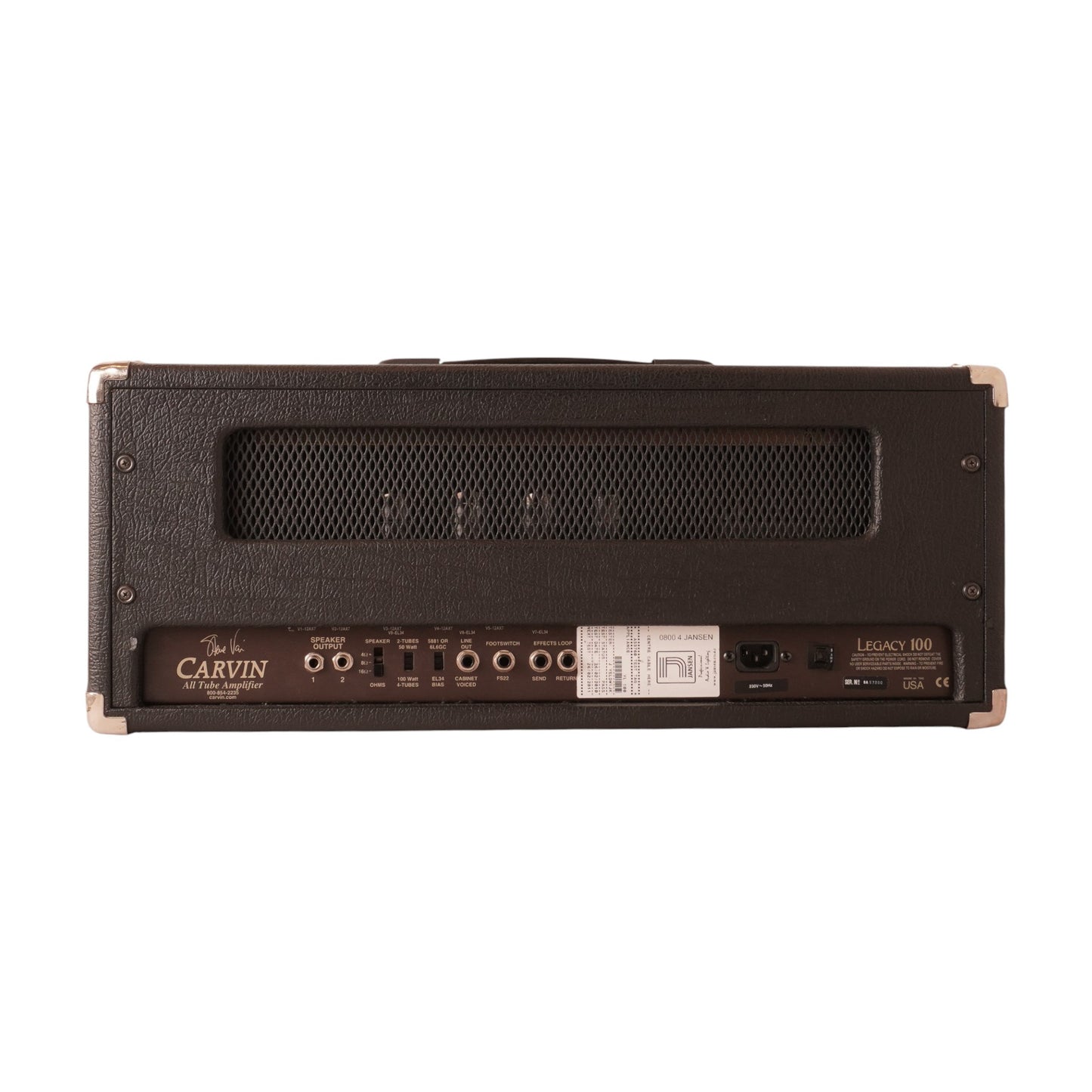 Carvin Steve Vai Legacy 100 - 100w tube amp head