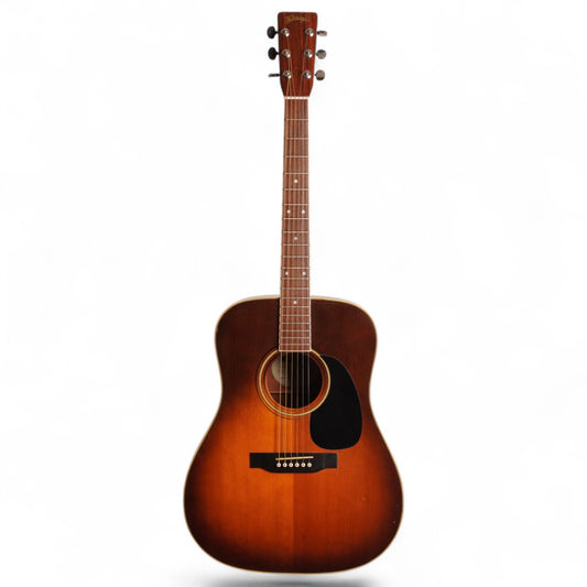 Kasuga KD-300TS – 1980s Vintage MIJ Dreadnought