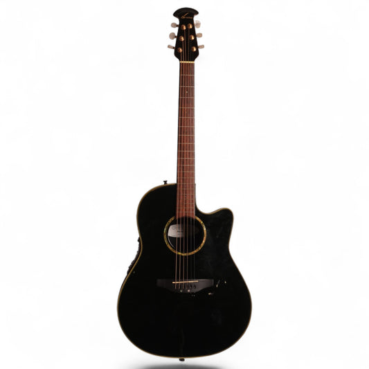 Ovation Celebrity CU157 – Black Electro-Acoustic Guitar