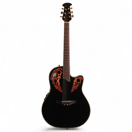 Ovation Celebrity CC48 Black – Acoustic-Electric Guitar