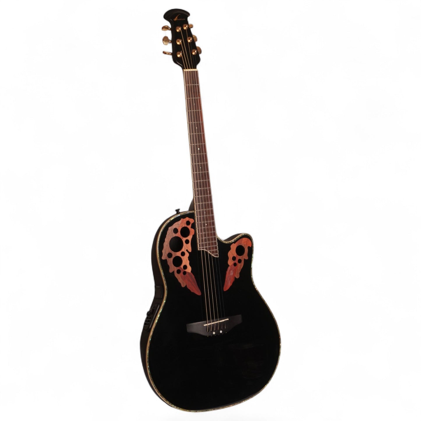 Ovation Celebrity CC48 Black – Acoustic-Electric Guitar