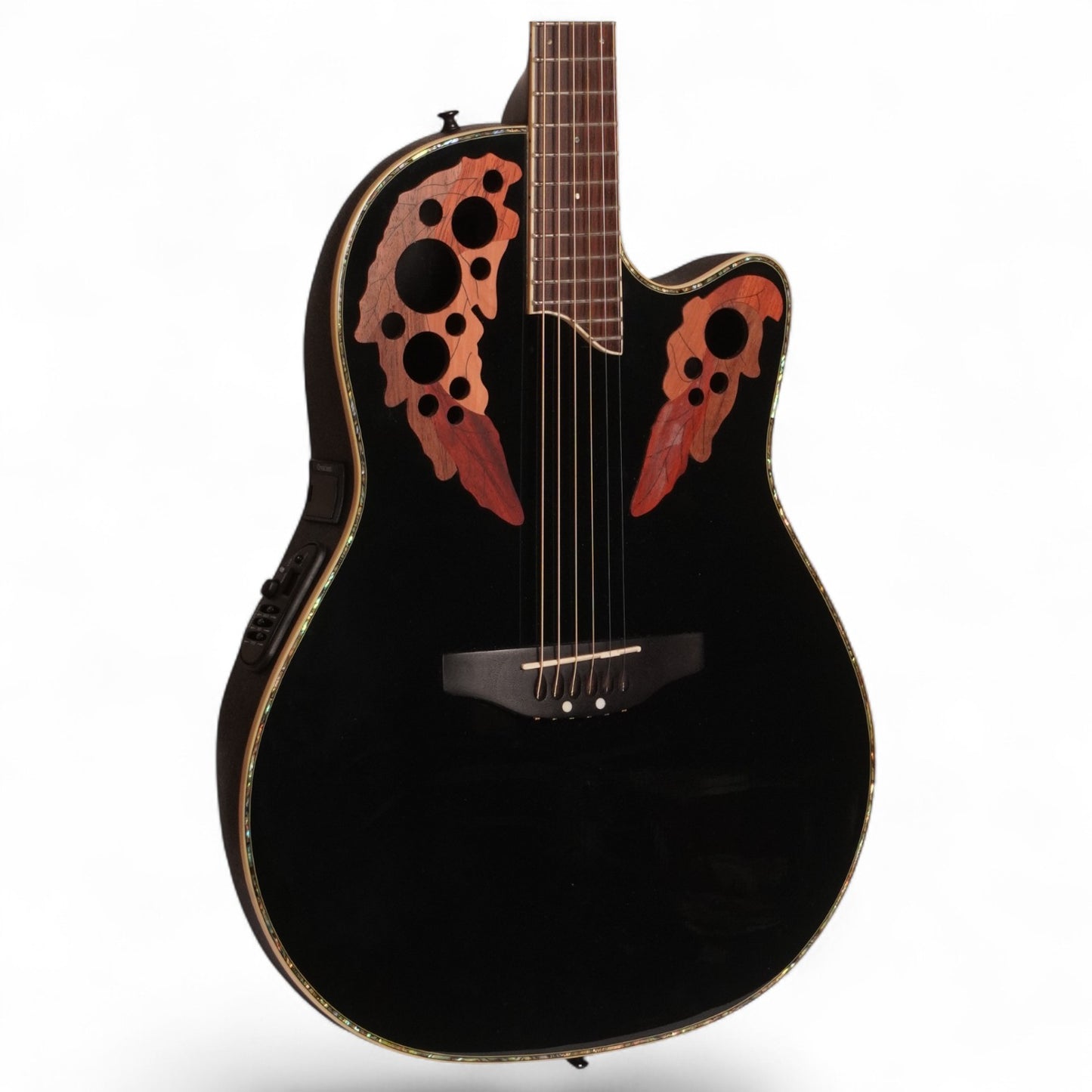 Ovation Celebrity CC48 Black – Acoustic-Electric Guitar