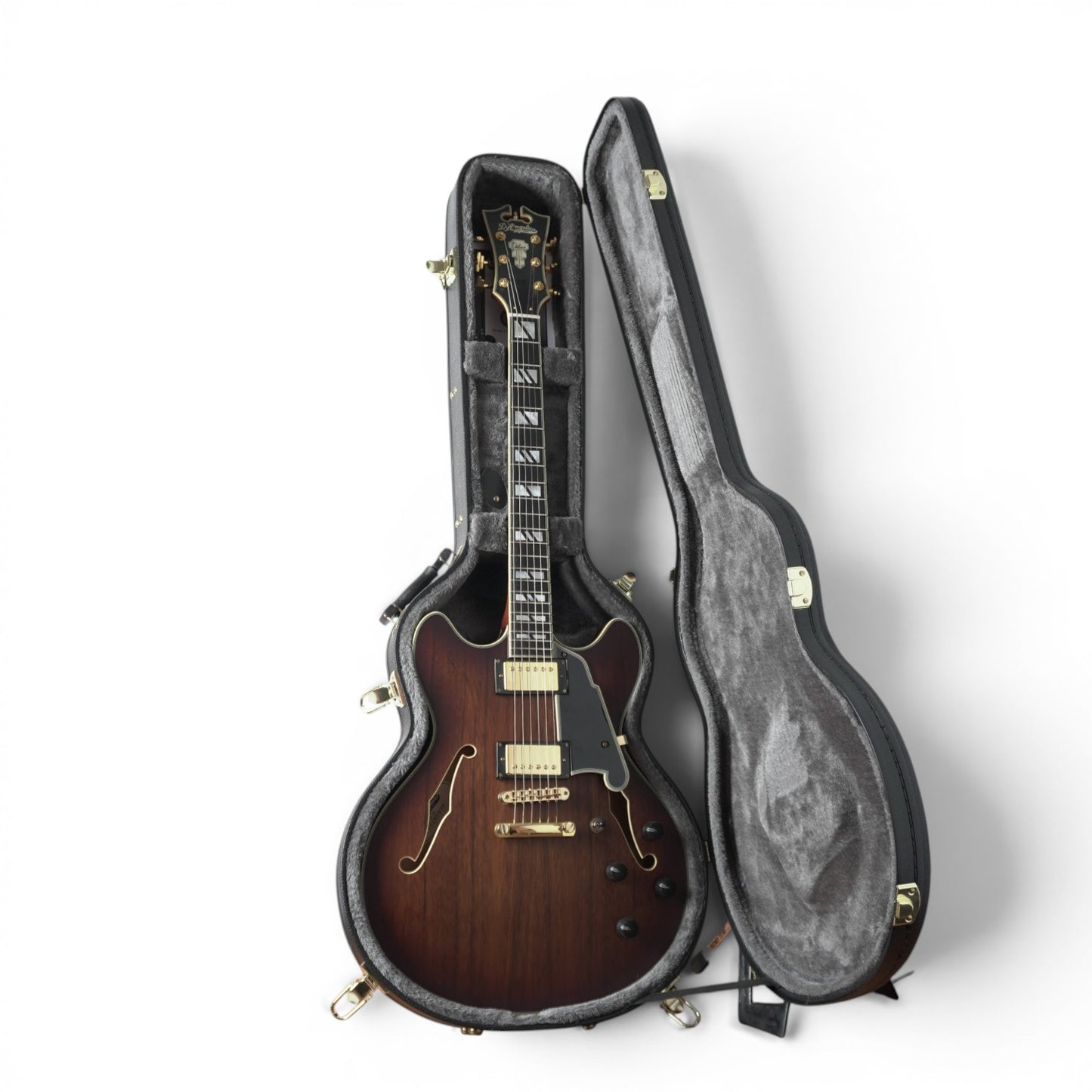 D'angelico Deluxe DC Satin Brown Burst (Unplayed)