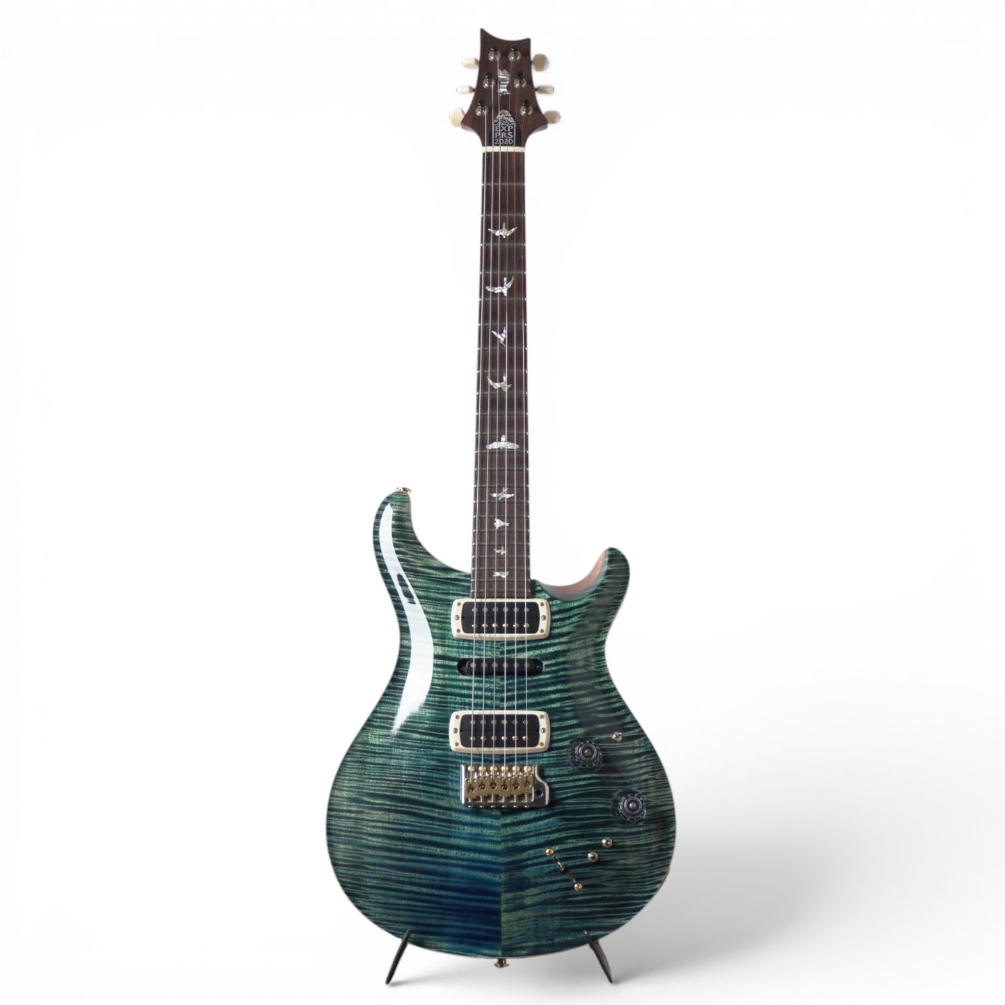 Experience PRS 2020 Modern Eagle V River Blue 10 Top (Unplayed)